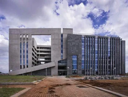 Modern Institutional Building